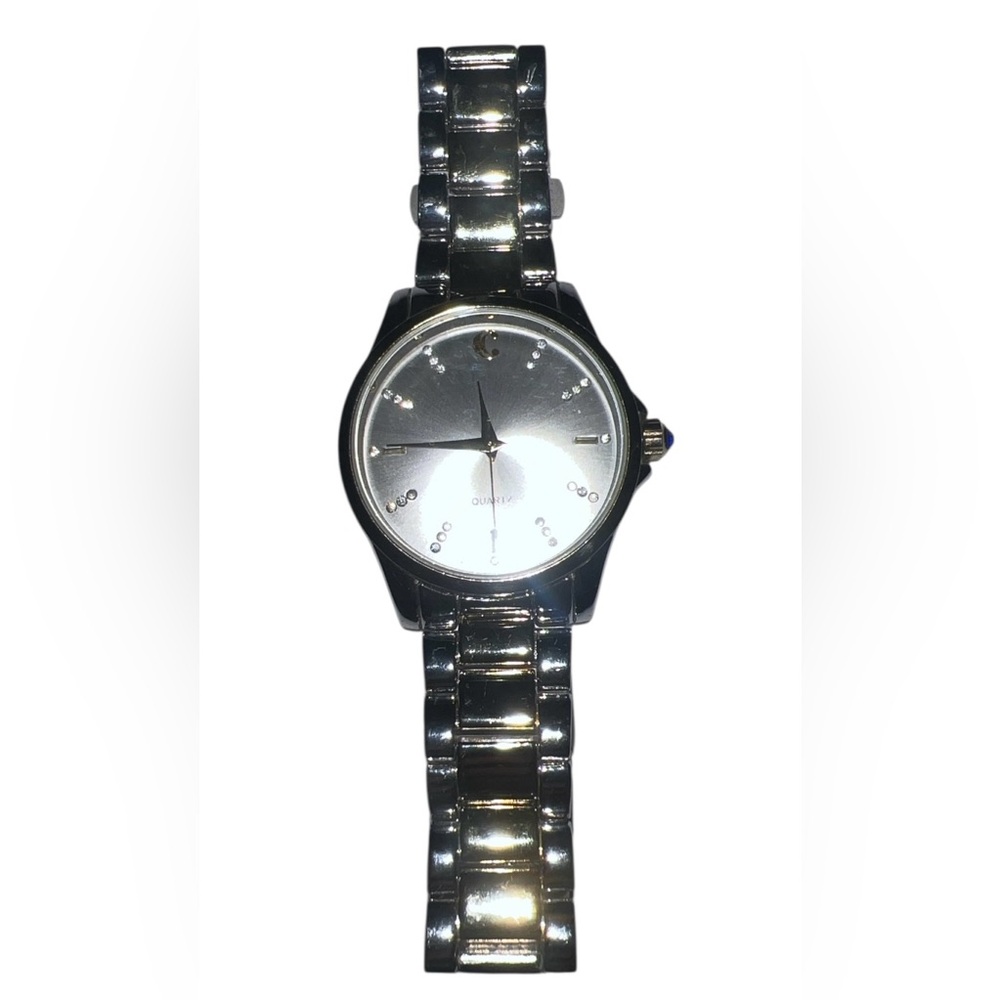 Silver and Gold tone Quartz Watch